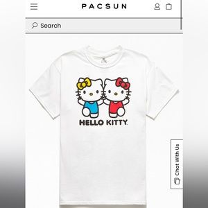 hello kitty pacsun t-shirt